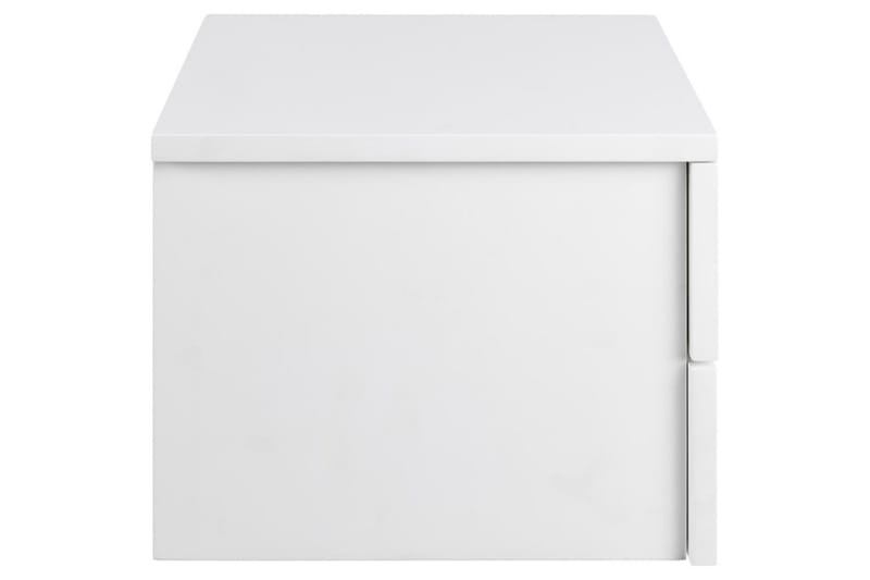 Salmani Nattbord 32 cm - Hvit - Møbler - Bord - Avlastningsbord & sidobord - Sengebord & nattbord