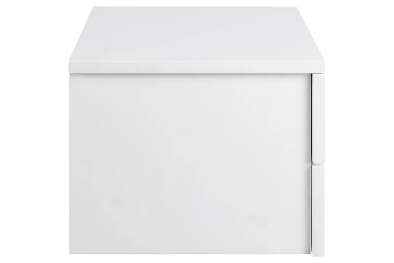 Salmani Nattbord 32 cm - Hvit - Møbler - Bord - Avlastningsbord & sidobord - Sengebord & nattbord