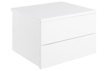 Salmani Nattbord 32 cm - Hvit - Møbler - Bord - Avlastningsbord & sidobord - Sengebord & nattbord