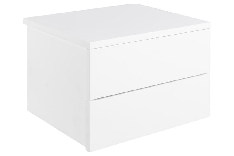 Salmani Nattbord 32 cm - Hvit - Møbler - Bord - Avlastningsbord & sidobord - Sengebord & nattbord