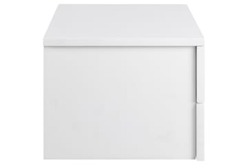 Salmani Nattbord 32 cm - Hvit - Møbler - Bord - Avlastningsbord & sidobord - Sengebord & nattbord