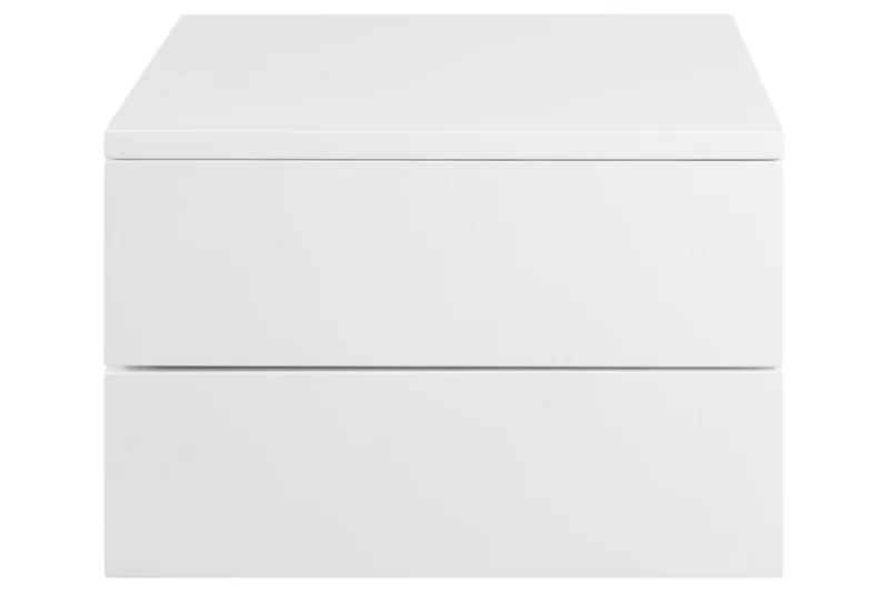 Salmani Nattbord 32 cm - Hvit - Møbler - Bord - Avlastningsbord & sidobord - Sengebord & nattbord