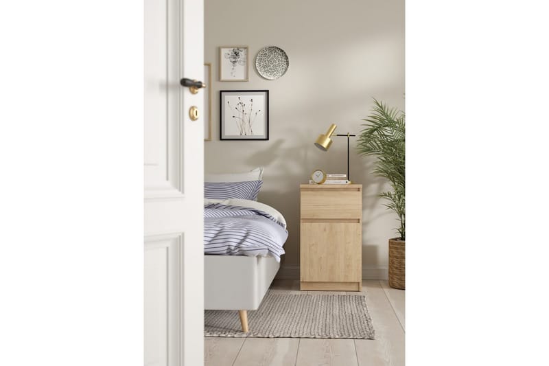 Salomns Nattbord 40 cm - Brun - Møbler - Bord - Avlastningsbord & sidobord - Sengebord & nattbord