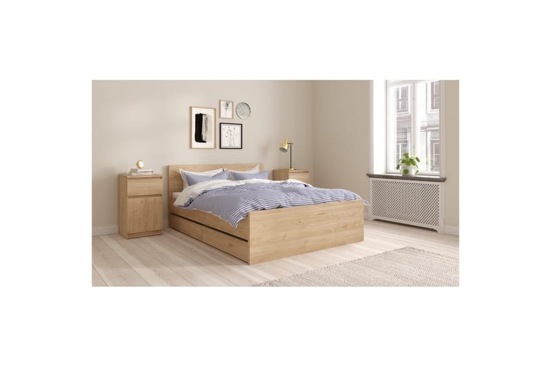 Salomns Nattbord 40 cm - Brun - Møbler - Bord - Avlastningsbord & sidobord - Sengebord & nattbord