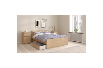 Salomns Nattbord 40 cm - Brun - Møbler - Bord - Avlastningsbord & sidobord - Sengebord & nattbord