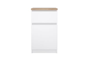 Salomns Nattbord 40 cm - Hvit - Møbler - Bord - Avlastningsbord & sidobord - Sengebord & nattbord