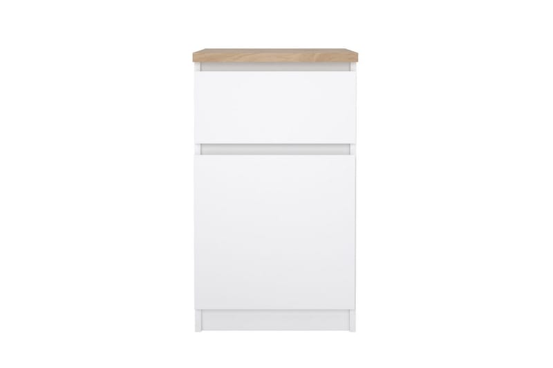 Salomns Nattbord 40 cm - Hvit - Møbler - Bord - Avlastningsbord & sidobord - Sengebord & nattbord