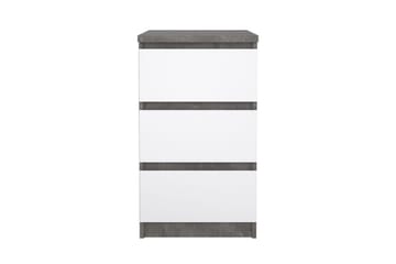 Salomns Nattbord 40 cm - Hvit - Møbler - Bord - Avlastningsbord & sidobord - Sengebord & nattbord