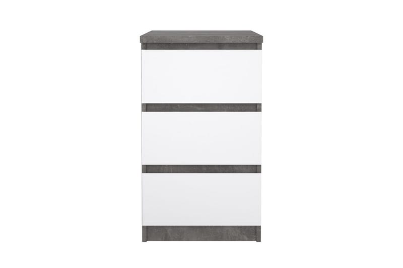 Salomns Nattbord 40 cm - Hvit - Møbler - Bord - Avlastningsbord & sidobord - Sengebord & nattbord