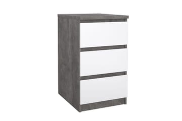 Salomns Nattbord 40 cm - Hvit - Møbler - Bord - Avlastningsbord & sidobord - Sengebord & nattbord