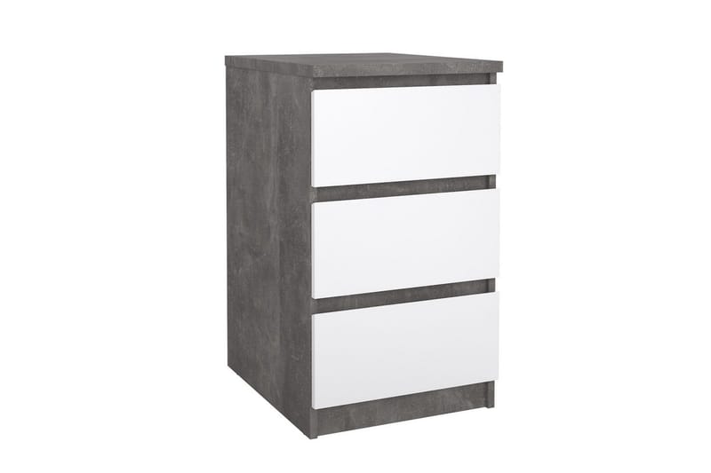 Salomns Nattbord 40 cm - Hvit - Møbler - Bord - Avlastningsbord & sidobord - Sengebord & nattbord
