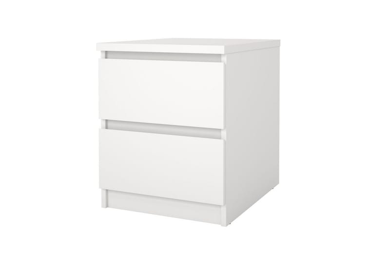 Salomns Nattbord 40 cm - Hvit - Møbler - Bord - Avlastningsbord & sidobord - Sengebord & nattbord