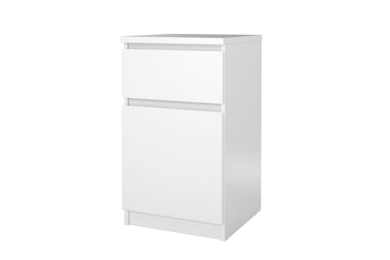 Salomns Nattbord 40 cm - Hvit - Møbler - Bord - Avlastningsbord & sidobord - Sengebord & nattbord