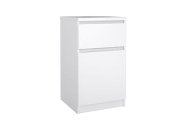 Salomns Nattbord 40 cm - Hvit - Møbler - Bord - Avlastningsbord & sidobord - Sengebord & nattbord