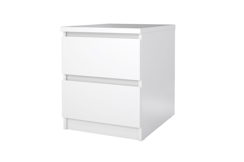 Salomns Nattbord 40 cm - Hvit - Møbler - Bord - Avlastningsbord & sidobord - Sengebord & nattbord