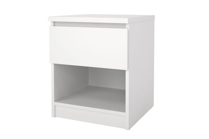 Salomns Nattbord 40 cm - Hvit - Møbler - Bord - Avlastningsbord & sidobord - Sengebord & nattbord