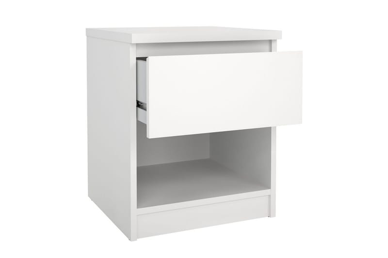 Salomns Nattbord 40 cm - Hvit - Møbler - Bord - Avlastningsbord & sidobord - Sengebord & nattbord