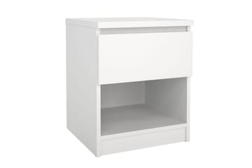 Salomns Nattbord 40 cm - Hvit - Møbler - Bord - Avlastningsbord & sidobord - Sengebord & nattbord