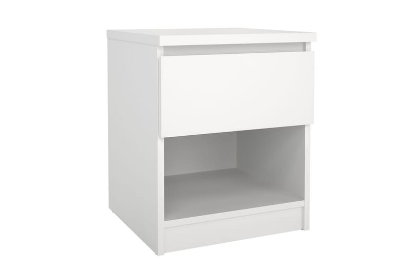 Salomns Nattbord 40 cm - Hvit - Møbler - Bord - Avlastningsbord & sidobord - Sengebord & nattbord