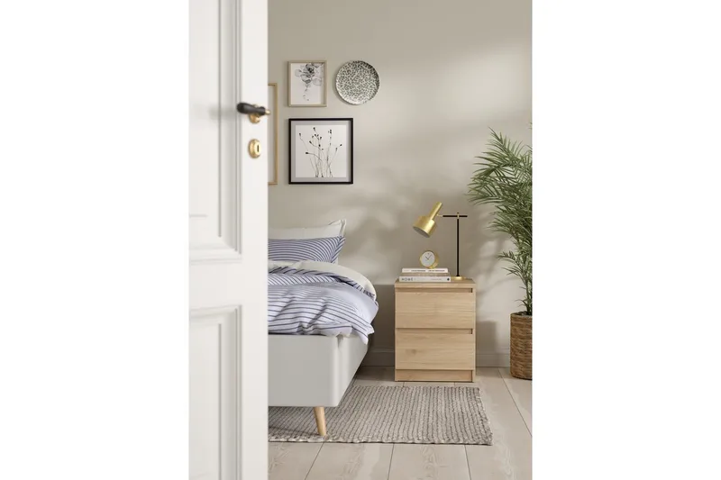 Salomns Nattbord 40 cm - Natur - Møbler - Bord - Avlastningsbord & sidobord - Sengebord & nattbord