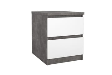 Salomns Nattbord 40 cm - Natur/Hvit - Møbler - Bord - Avlastningsbord & sidobord - Sengebord & nattbord