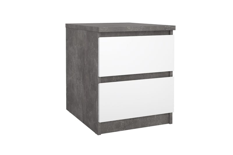Salomns Nattbord 40 cm - Natur/Hvit - Møbler - Bord - Avlastningsbord & sidobord - Sengebord & nattbord