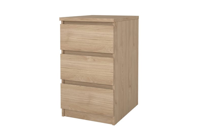 Salomns Nattbord 40 cm - Rødfarget tre - Møbler - Bord - Avlastningsbord & sidobord - Sengebord & nattbord