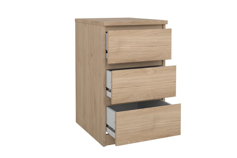 Salomns Nattbord 40 cm - Rødfarget tre - Møbler - Bord - Avlastningsbord & sidobord - Sengebord & nattbord