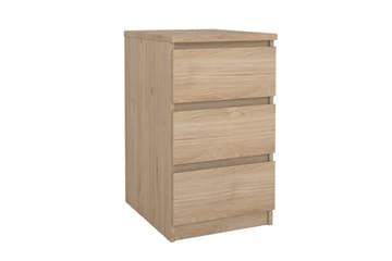 Salomns Nattbord 40 cm - Rødfarget tre - Møbler - Bord - Avlastningsbord & sidobord - Sengebord & nattbord