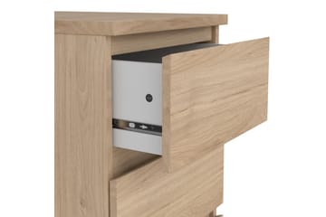 Salomns Nattbord 40 cm - Rødfarget tre - Møbler - Bord - Avlastningsbord & sidobord - Sengebord & nattbord