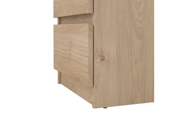 Salomns Nattbord 40 cm - Rødfarget tre - Møbler - Bord - Avlastningsbord & sidobord - Sengebord & nattbord