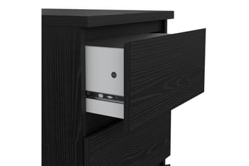 Salomns Nattbord 40 cm - Svart - Møbler - Bord - Avlastningsbord & sidobord - Sengebord & nattbord