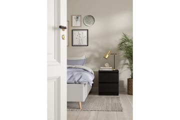 Salomns Nattbord 40 cm - Svart - Møbler - Bord - Avlastningsbord & sidobord - Sengebord & nattbord