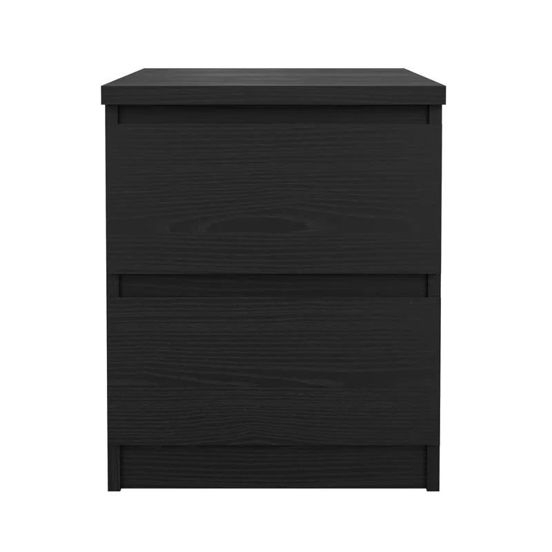 Salomns Nattbord med 2 skuffer 40x50x50 cm - Møbler - Bord - Avlastningsbord & sidobord - Sengebord & nattbord