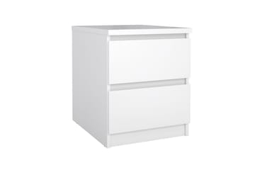 Salomns Sengebord 40,4 cm - Hvit - Møbler - Bord - Avlastningsbord & sidobord - Sengebord & nattbord