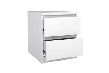 Salomns Sengebord 40,4 cm - Hvit - Møbler - Bord - Avlastningsbord & sidobord - Sengebord & nattbord