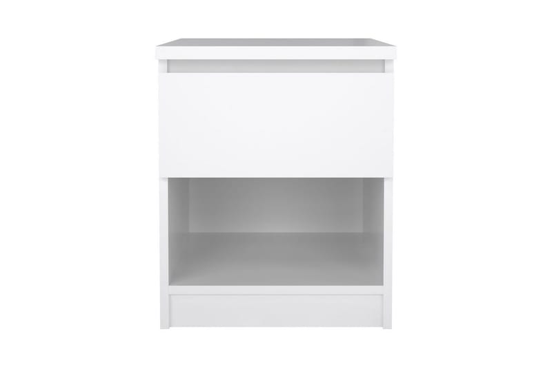 Salomns Sengebord 40,4 cm - Hvit - Møbler - Bord - Avlastningsbord & sidobord - Sengebord & nattbord