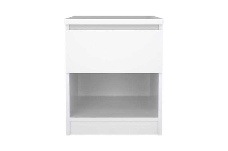 Salomns Sengebord 40,4 cm - Hvit - Møbler - Bord - Avlastningsbord & sidobord - Sengebord & nattbord