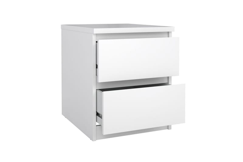 Salomns Sengebord 40,4 cm - Hvit - Møbler - Bord - Avlastningsbord & sidobord - Sengebord & nattbord