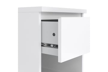 Salomns Sengebord 40,4 cm - Hvit - Møbler - Bord - Avlastningsbord & sidobord - Sengebord & nattbord