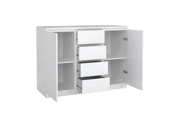 Salomns Skjenk 120,8 cm - Hvit - Oppbevaring - Oppbevaringsmøbler - Sideboard & skjenk
