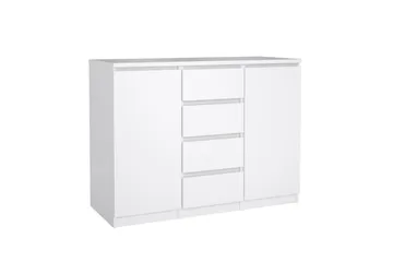 Salomns Skjenk 120,8 cm - Hvit - Oppbevaring - Oppbevaringsmøbler - Sideboard & skjenk