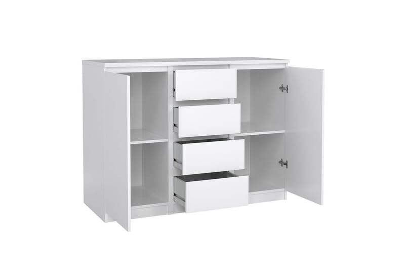 Salomns Skjenk 120,8 cm - Hvit - Oppbevaring - Oppbevaringsmøbler - Sideboard & skjenk