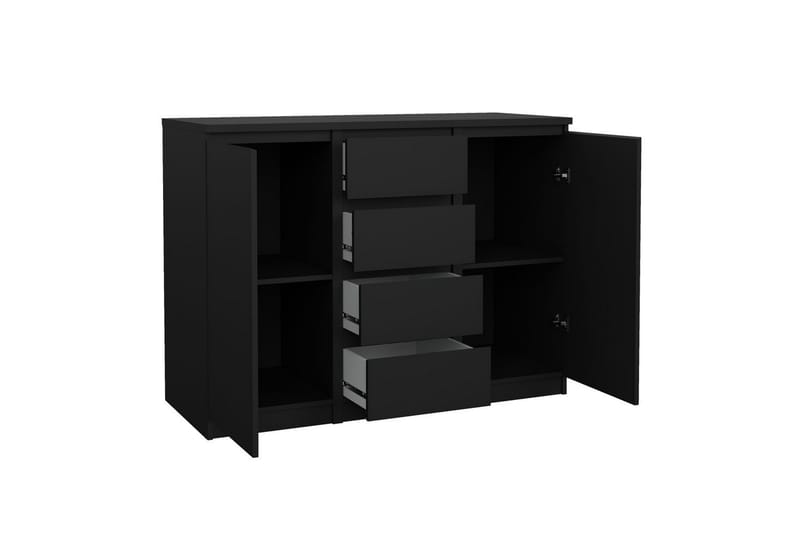 Salomns Skjenk 120,8 cm - Svart - Oppbevaring - Oppbevaringsmøbler - Sideboard & skjenk