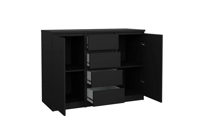 Salomns Skjenk 120,8 cm - Svart - Oppbevaring - Oppbevaringsmøbler - Sideboard & skjenk