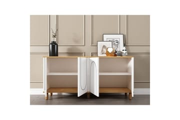 Salven Konsollbord 150 cm - Eik/Hvit - Møbler - Bord - Avlastningsbord & sidobord - Konsollbord & gangbord