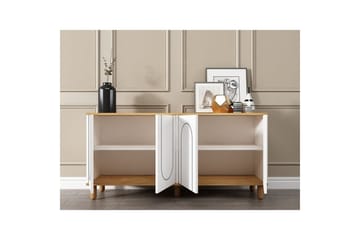 Salven Konsollbord 150 cm - Eik/Hvit - Møbler - Bord - Avlastningsbord & sidobord - Konsollbord & gangbord