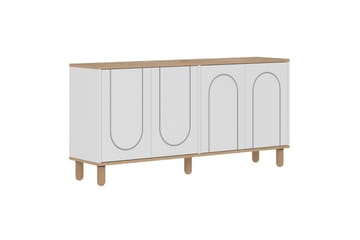 Salven Konsollbord 150 cm - Eik/Hvit - Møbler - Bord - Avlastningsbord & sidobord - Konsollbord & gangbord