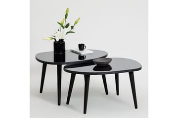 Samtens Settbord - Svart - Møbler - Bord - Avlastningsbord & sidobord - Settbord