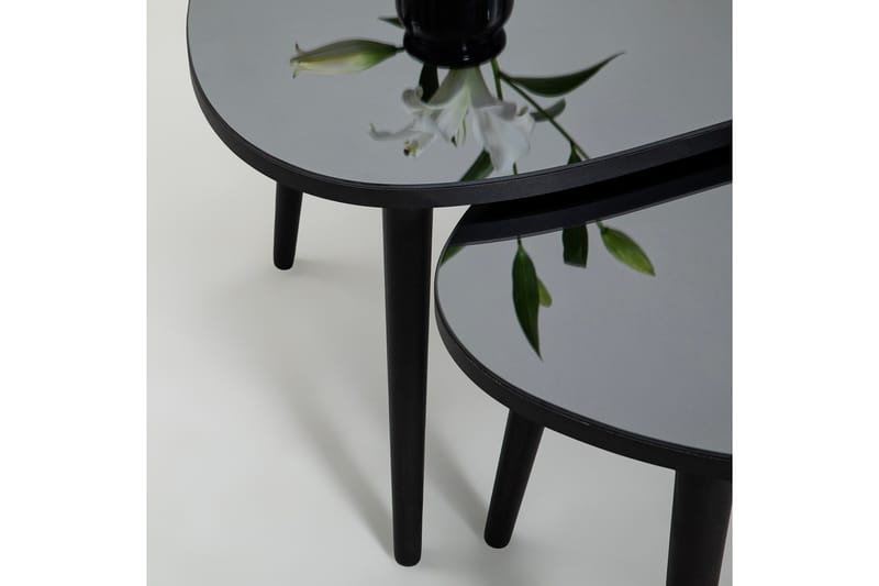 Samtens Settbord - Svart - Møbler - Bord - Avlastningsbord & sidobord - Settbord